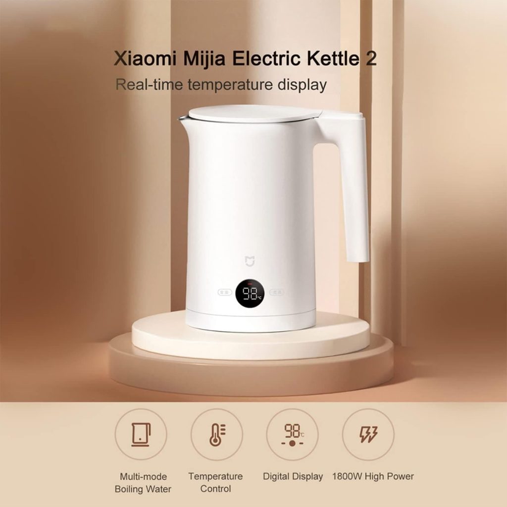 Xiaomi Mijia Thermostatic Electric Kettle 2 with Led Display