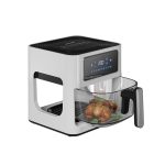 Porodo LifeStyle 5L Glass Pot Air Fryer, perfect for family cooking in Bangladesh