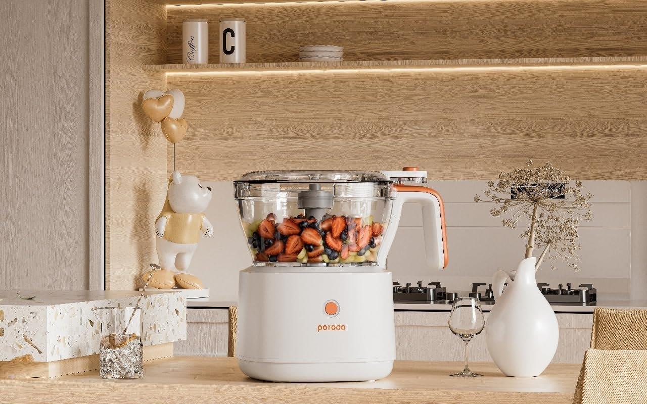 Porodo 4in1 Food Processor - Chop, Blend, Grind in BD