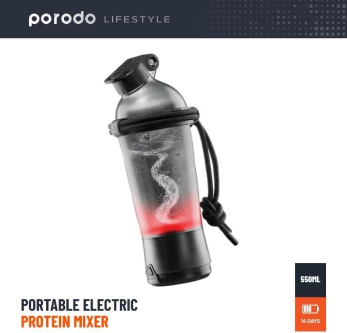 Portable electric protein blender from Porodo, ideal for on-the-go nutrition in Bangladesh
