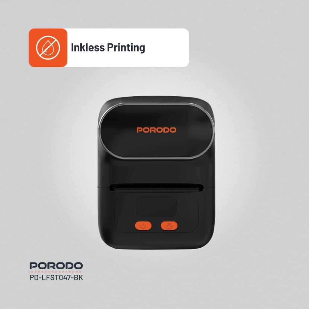 Compact Porodo Super HD Thermal Printer for Sale in Bangladesh