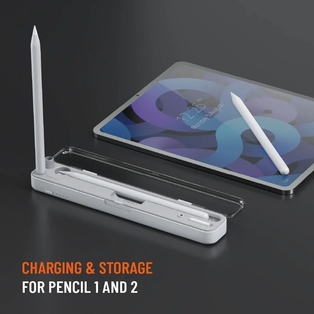 Porodo Charging Case for Apple Pencil 1 & 2 - Wireless and Compact