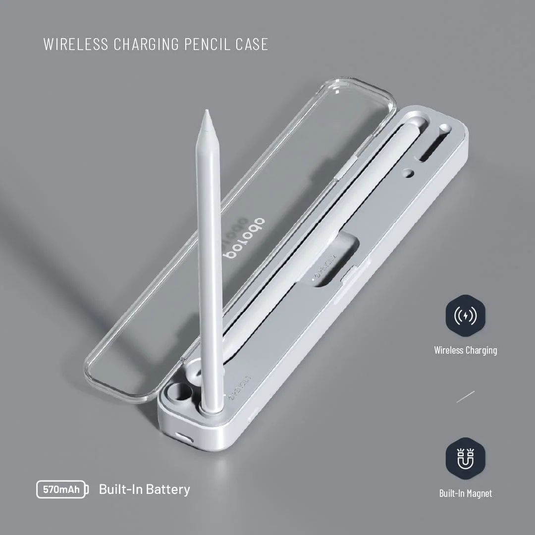 Porodo Wireless Charging & Storage for Pencil 1 & 2 Case