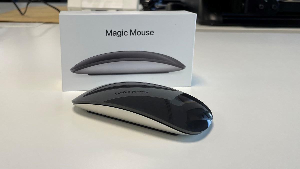 Apple Magic Mouse wireless rechargeable for smooth navigation