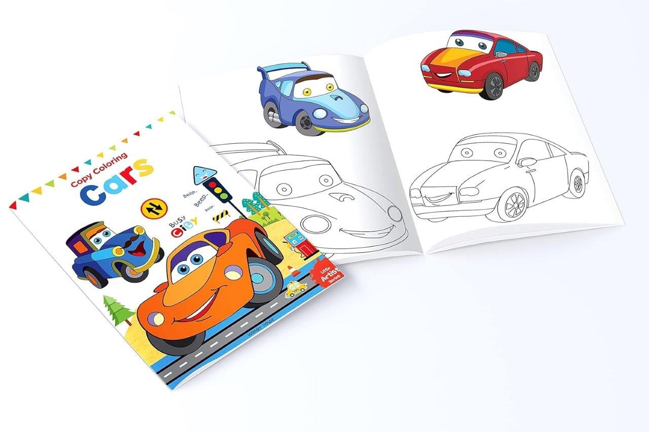 Buy Coloring Books Box Set: Pack of 12 Copy Color Books for Children from Holooz at a low price in Bangladesh