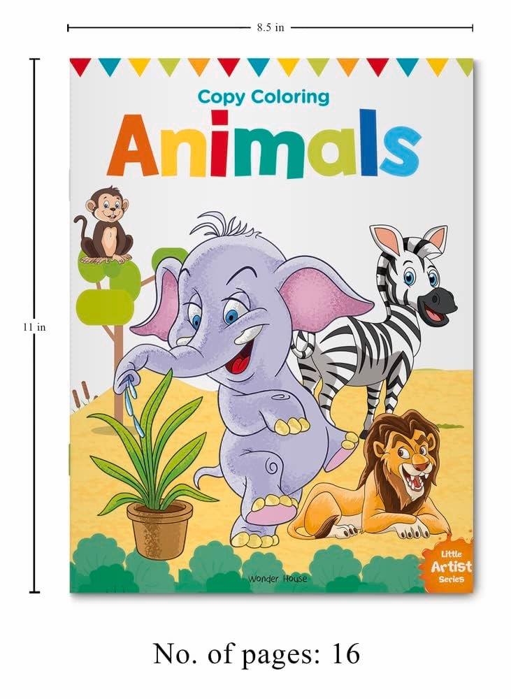 Buy Coloring Books Box Set: Pack of 12 Copy Color Books for Children from Holooz at a low price in Bangladesh