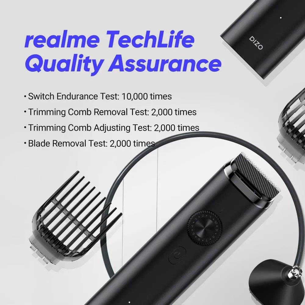 Realme Dizo Trimmer DT2126 – 40 Length Settings & Stainless Steel Blades