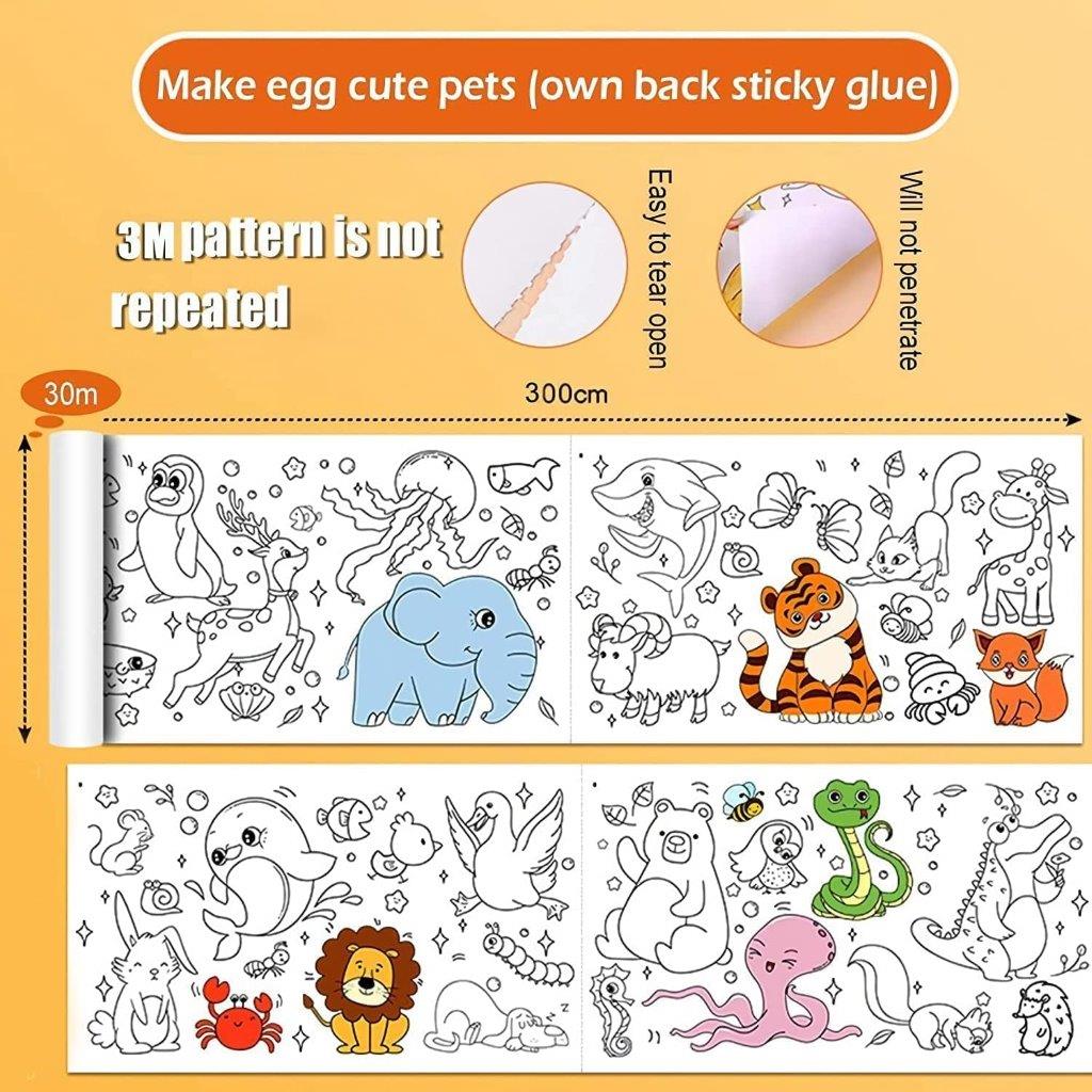 Kids Drawing Paper Roll by MANAKI ENTERPRISE – Holooz BD