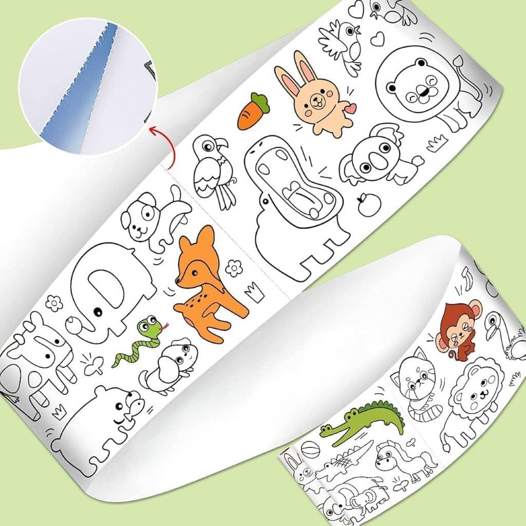 MANAKI ENTERPRISE Drawing Paper Roll – Perfect for Kids