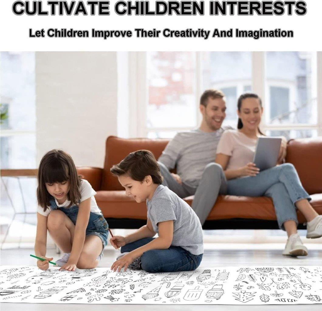 High-quality Kids Drawing Paper Roll – Holooz Bangladesh