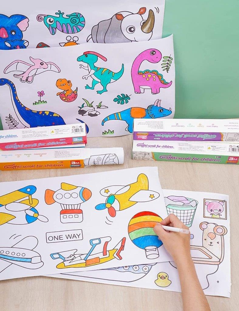 Drawing Paper Roll for Kids – MANAKI ENTERPRISE at Holooz