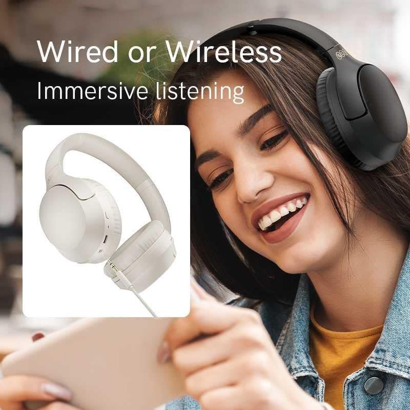 Noise-canceling QCY H2 Pro 43dB ANC headphones for sale