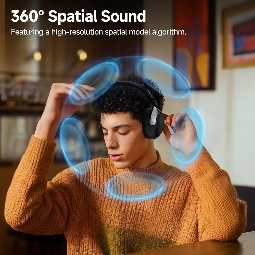 Noise-Canceling QCY H3 Pro Headphones – Wireless Audio Excellence