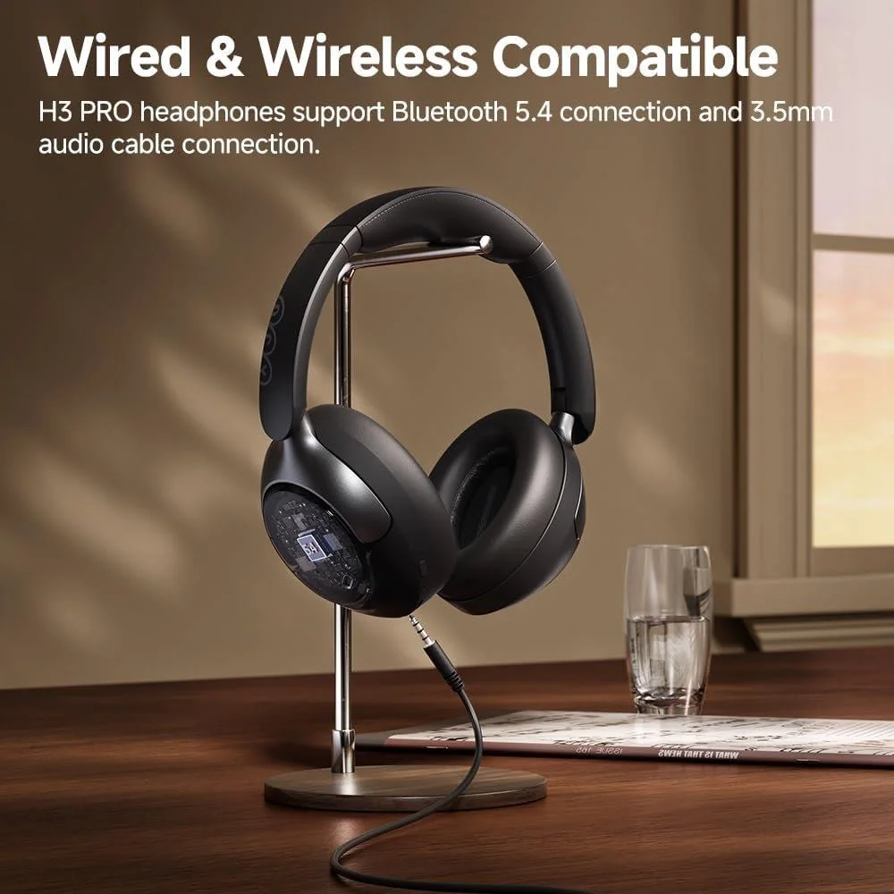 QCY H3 Pro Wireless Noise Canceling Headphones – Premium Sound