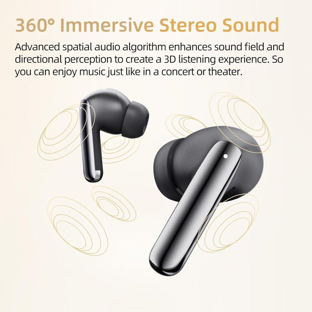 QCY HT08 Melobuds Pro ANC Earbuds – Wireless Comfort for All-Day Use in Bangladesh