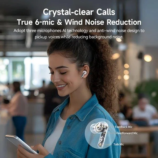 Buy QCY MeloBuds 2 N50 ANC Earbuds in Bangladesh at Holooz"