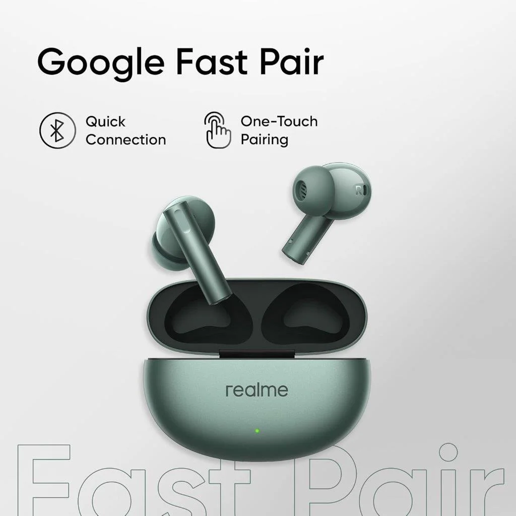 Realme Buds Air 6 ANC TWS Earbuds with noise cancellation in Bangladesh"