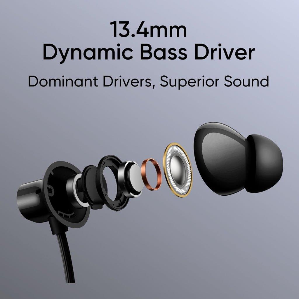 Wireless Neckband Earbuds - Realme Buds Wireless 3 Neo