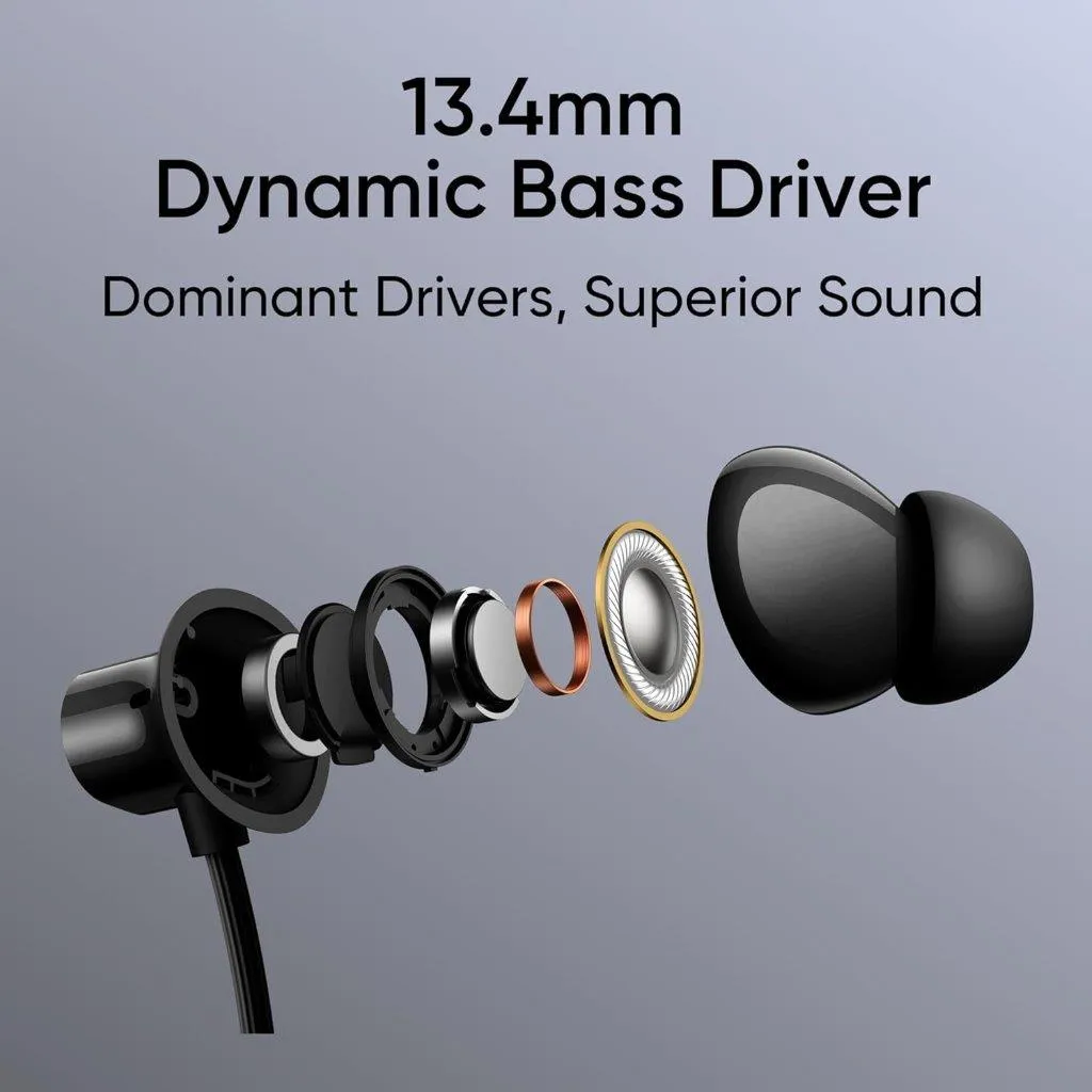 Wireless Neckband Earbuds - Realme Buds Wireless 3 Neo