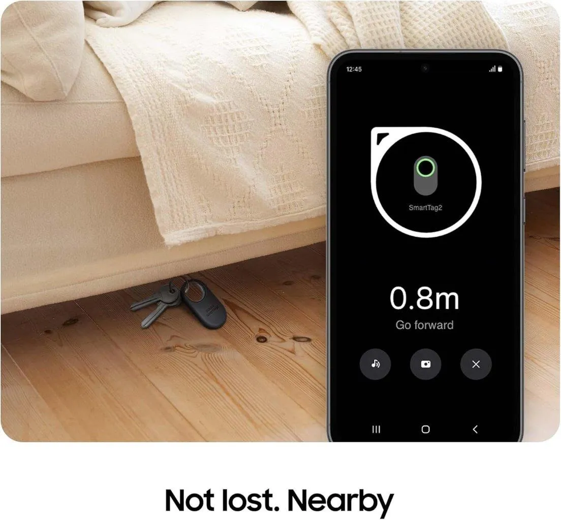 Galaxy SmartTag 2 – Bluetooth Tracker for Keys, Bags & More
