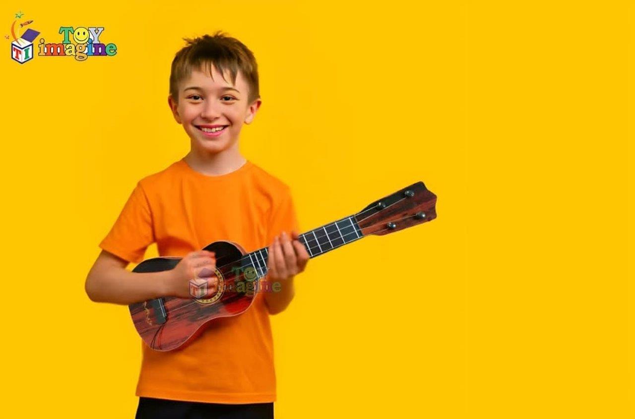 Imagine Guitar Toy 4-String – Music Learning Toy in Bangladesh