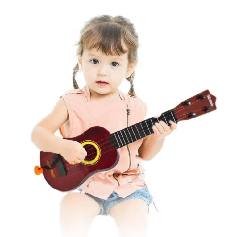 Toy Imagine Guitar Toy 4-String Acoustic Music Learning Toys