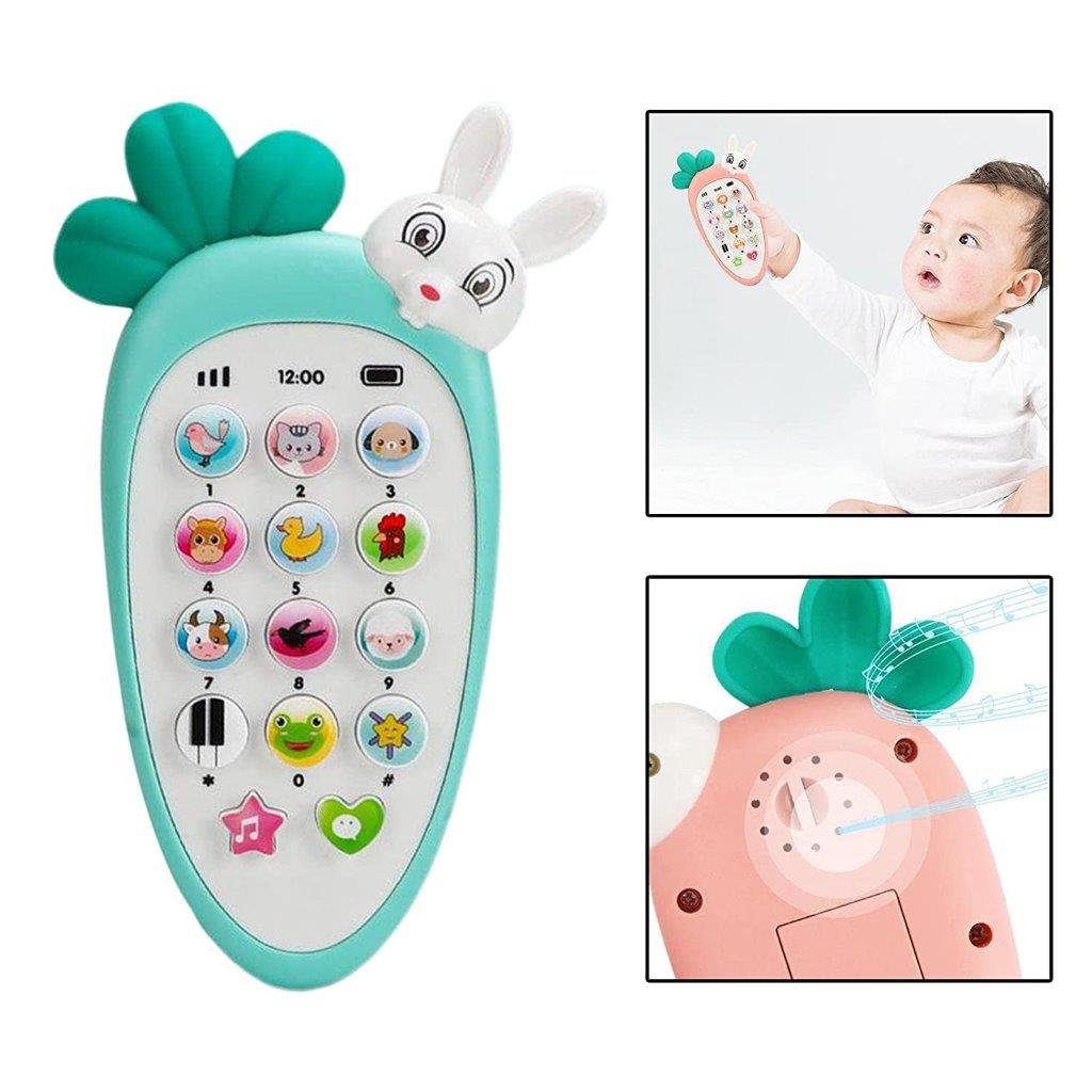 Radish style pretend play toy with cute rabbit face design