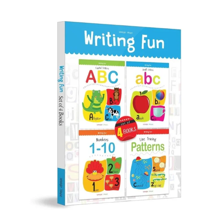 Writing Practice Boxset Pack of 4 Books for Kids