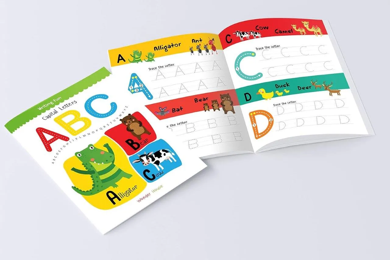 Holooz kids learning boxset with 4 practice books in Bangladesh"