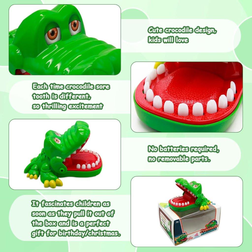 Fun Crocodile Teeth Toy for Children in Bangladesh