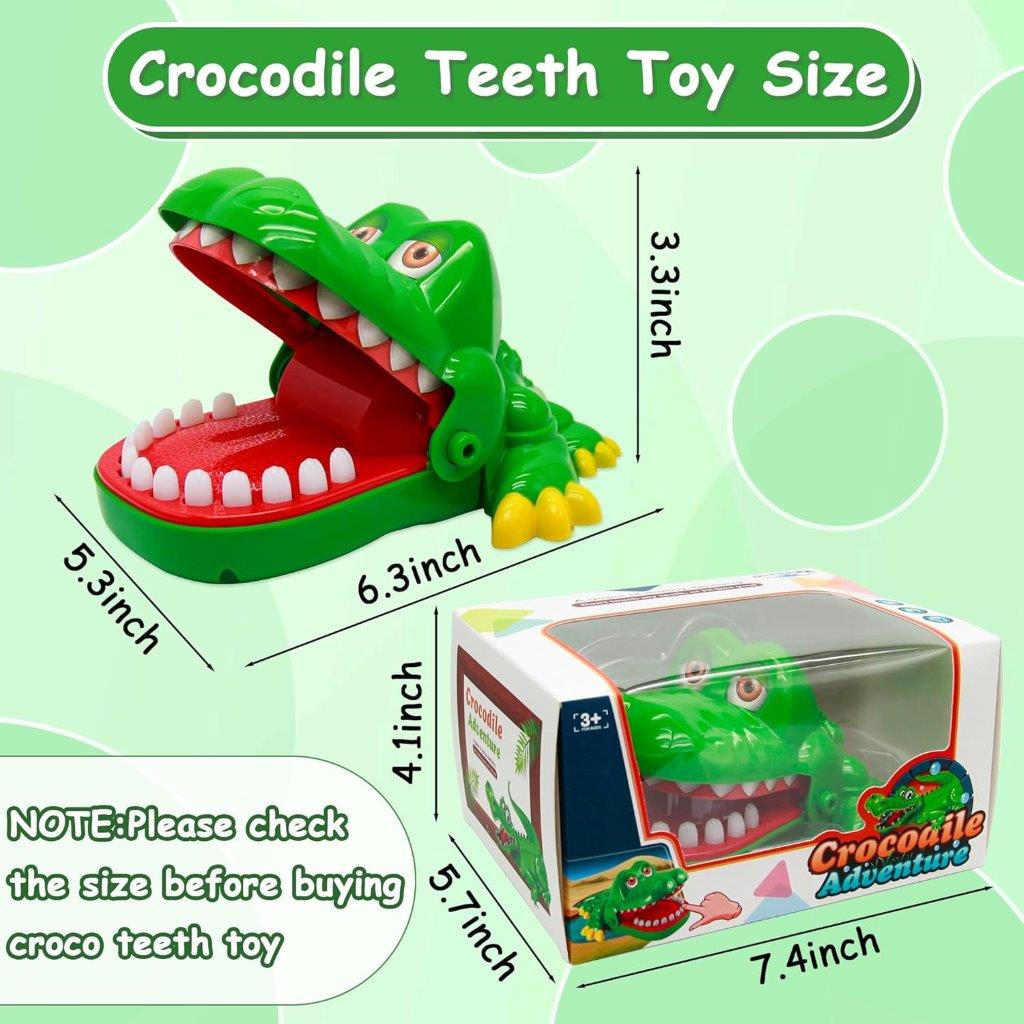 Crocodile Teeth Kids Game - Play & Laugh Together