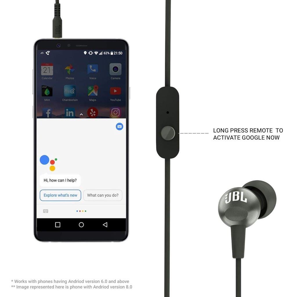 JBL C200SI Wired Earphone with 3.5mm Jack - Available in Bangladesh
