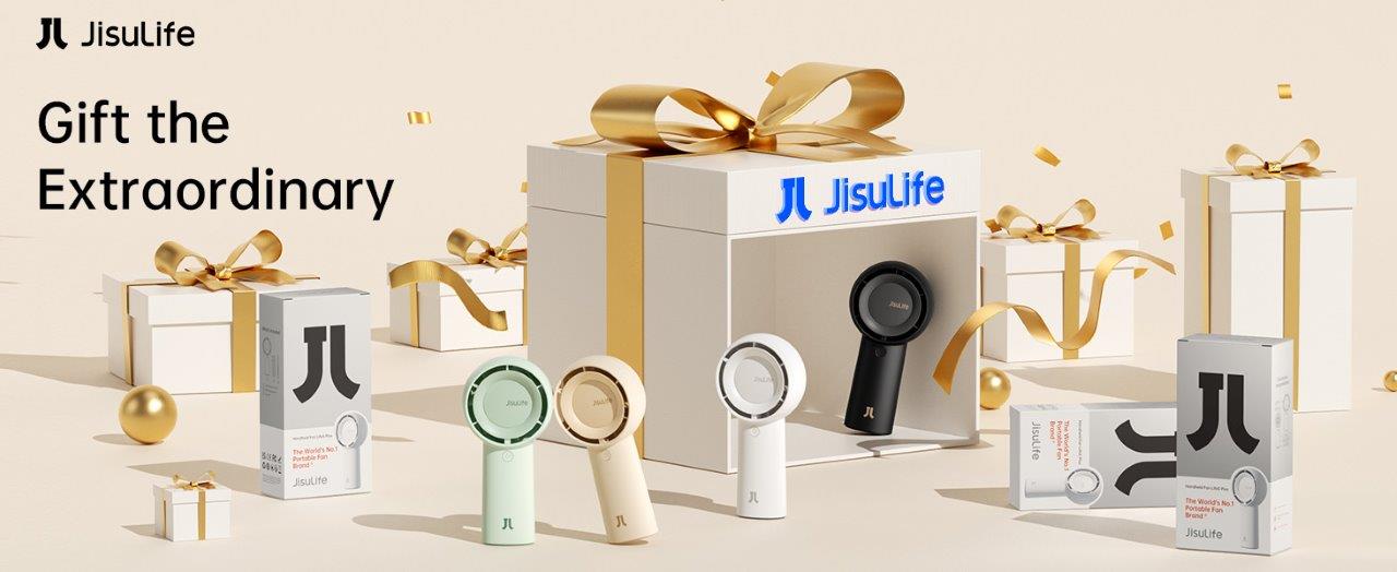 JISULIFE FA43 Handheld Turbo Fan - Powerful and Portable