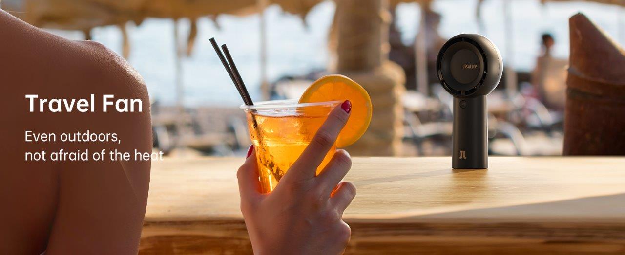 Stay Cool with JISULIFE FA43 Handheld Fan in Bangladesh