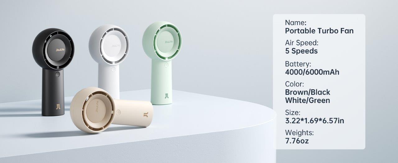 JISULIFE FA43 Turbo Fan - Quiet and Efficient Cooling