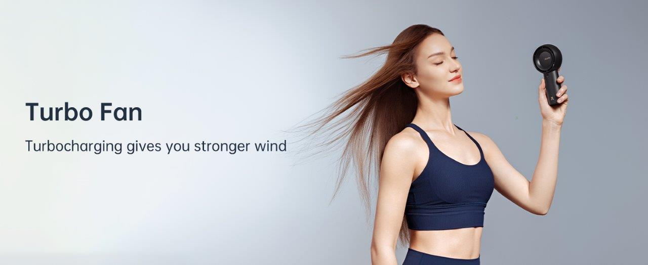 JISULIFE FA43 Handheld Fan - Perfect for Travel