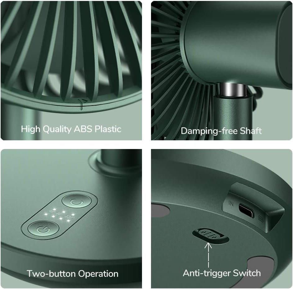 JISULIFE Life7 Adjustable Desk Fan for Hot Days in Bangladesh