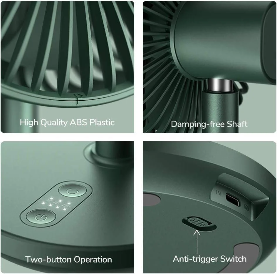 Oscillating Desk Fan JISULIFE Life7 for Personal Comfort in Bangladesh