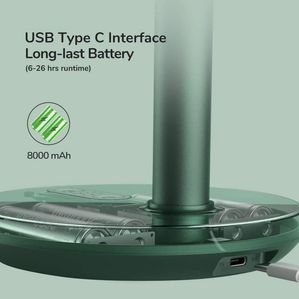 JISULIFE Life7 Adjustable Desk Fan for Hot Days in Bangladesh