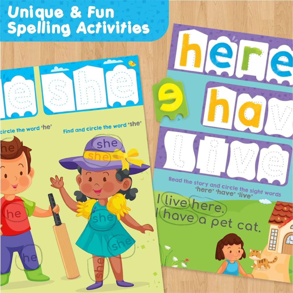 Fun spelling activities for preschoolers - Holooz educational toy