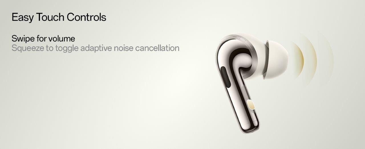 OnePlus Buds Pro 3 Wireless Earbuds with Noise Cancellation
