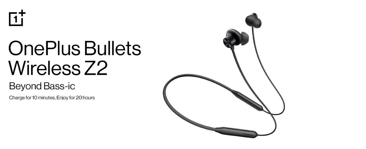 Buy OnePlus Bullets Wireless Z2 Neckband Bluetooth Headphones in Bangladesh