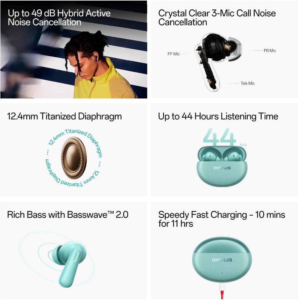 Crystal Clear Sound – OnePlus Nord Buds 3 Pro in Bangladesh