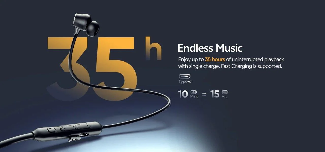 ANC Noise-Cancelling QCY BassBloom N2 Neckband in Bangladesh