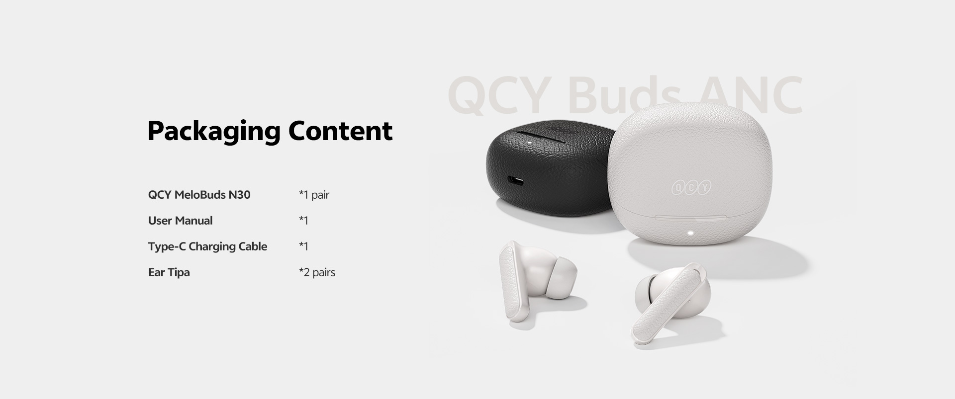 QCY HT15 Earbuds with Adaptive ANC Technology