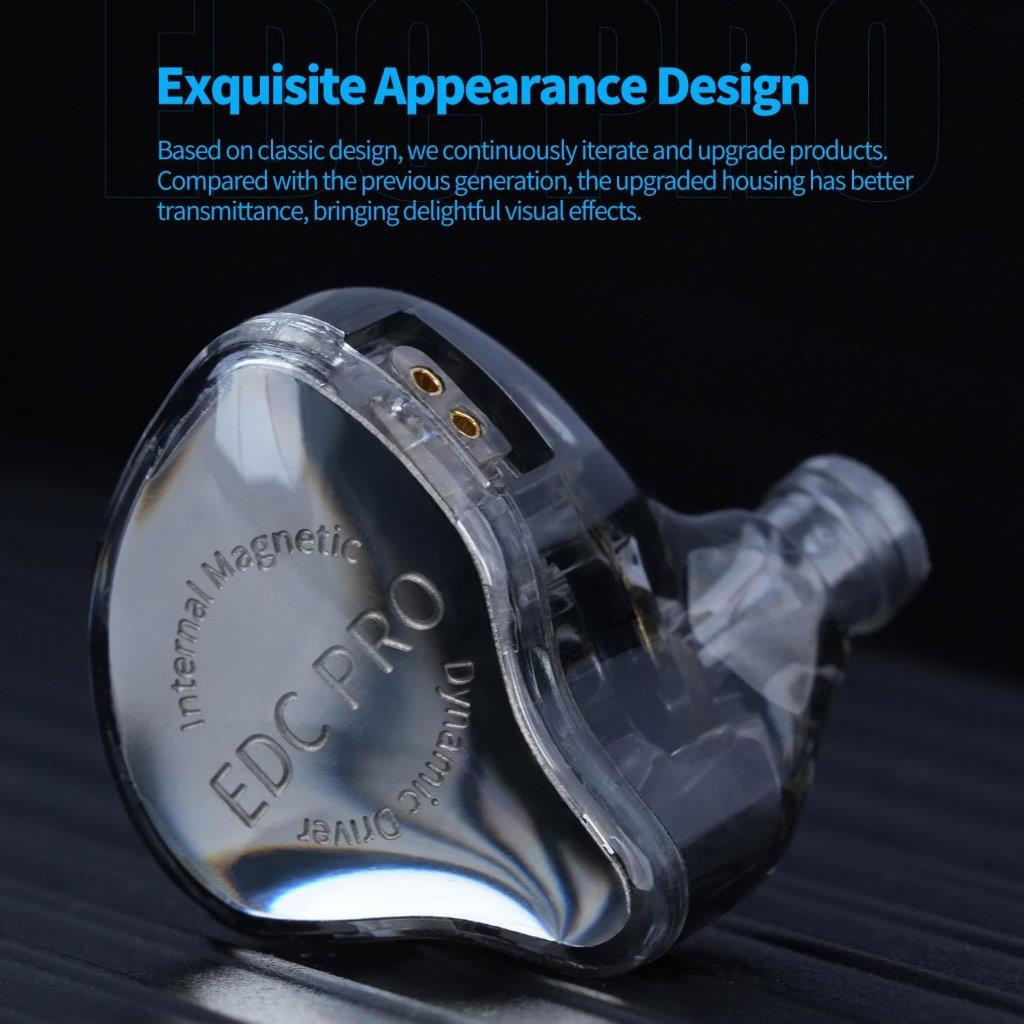 KZ EDC PRO High-Sensitivity and Large Dynamic IEMs