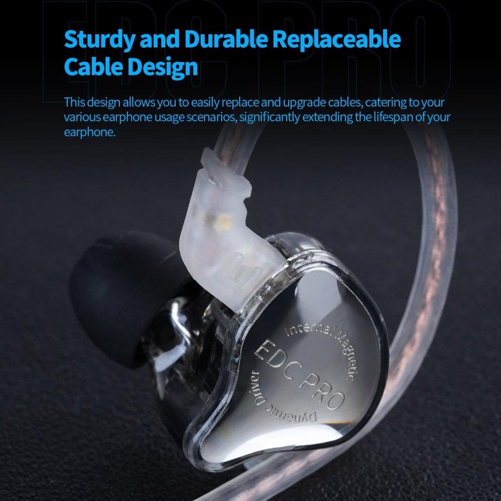 Buy KZ EDC PRO Large Dynamic IEMs online in Bangladesh – Holooz."