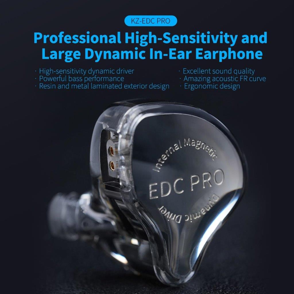 KZ EDC PRO IEMs for high-quality sound in Bangladesh – Shop now