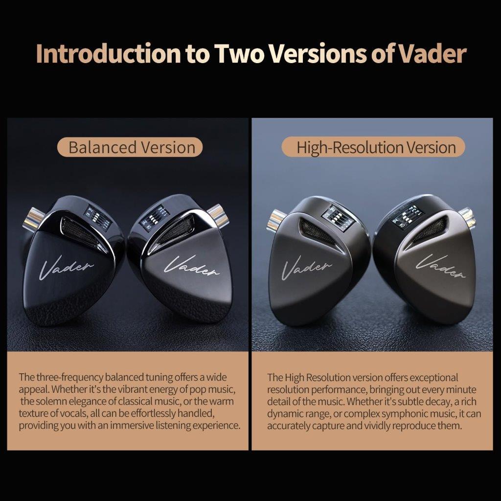 Holooz Exclusive – KZ Vader Triple Driver Earphones