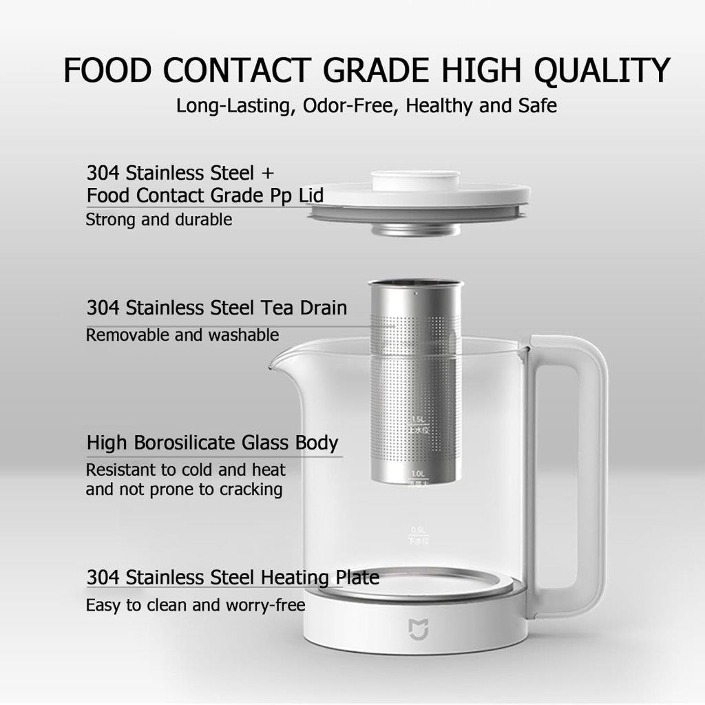 Multifunctional Xiaomi Kettle N1 for Healthy Living - Holooz